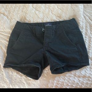 American Eagle Black Shorts